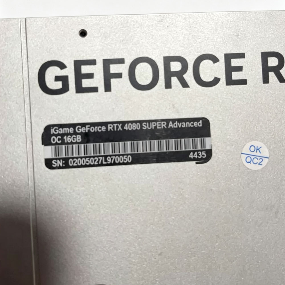 old Cooling Fan Graphics card  - Rtx 4080 Super 16Gb recension och pris